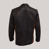 Rustic Ridge Leather Coat